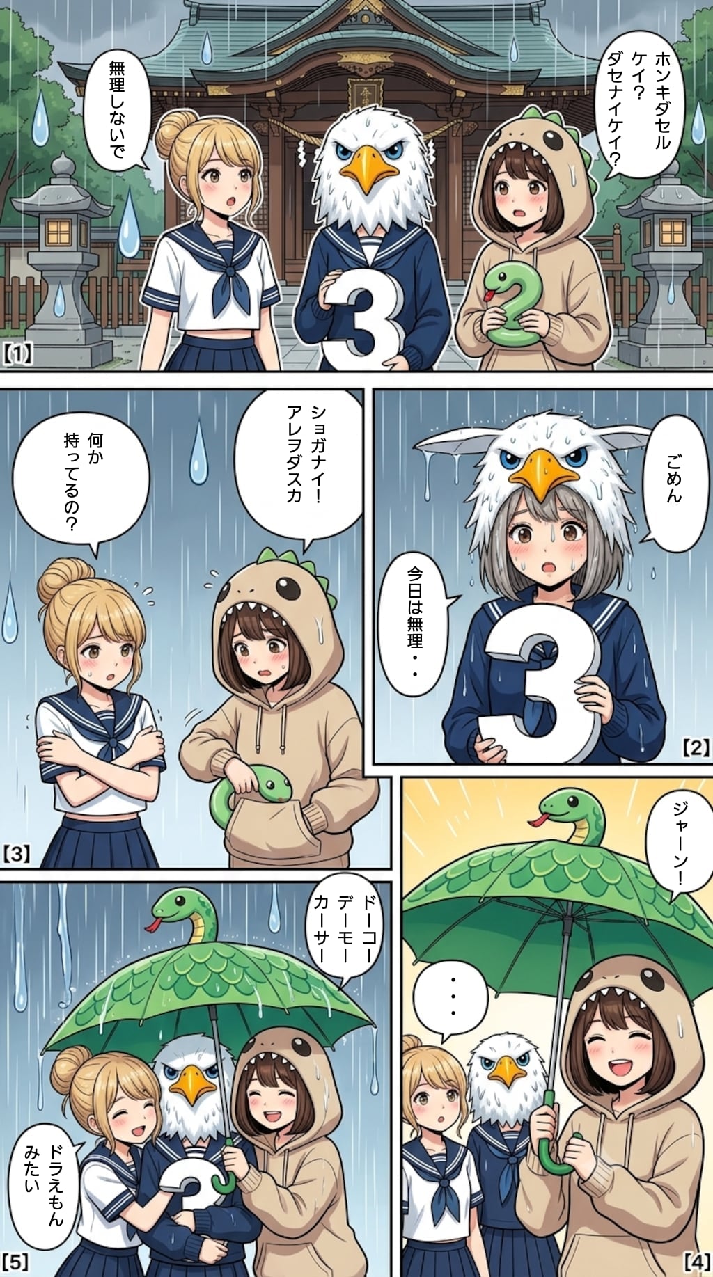 ノコと金団子　アンブレラ番外編２と３