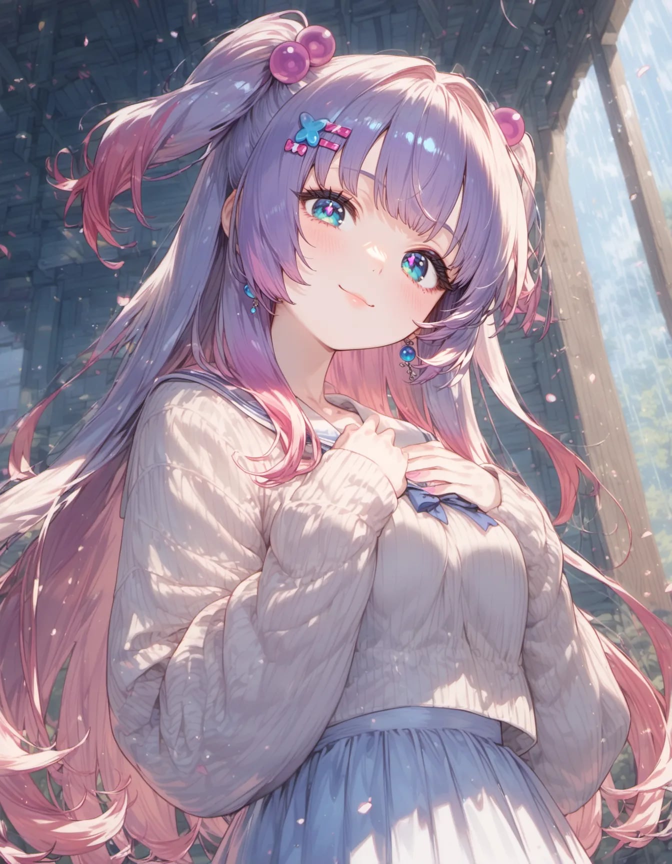 Soft Colors of an Untold Spring