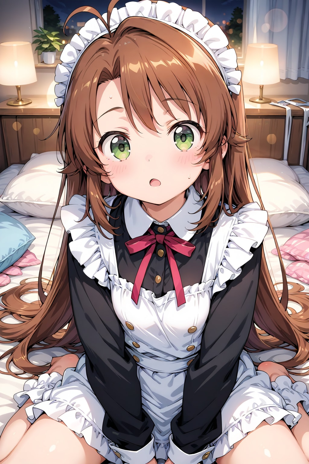 メイド服の女の子