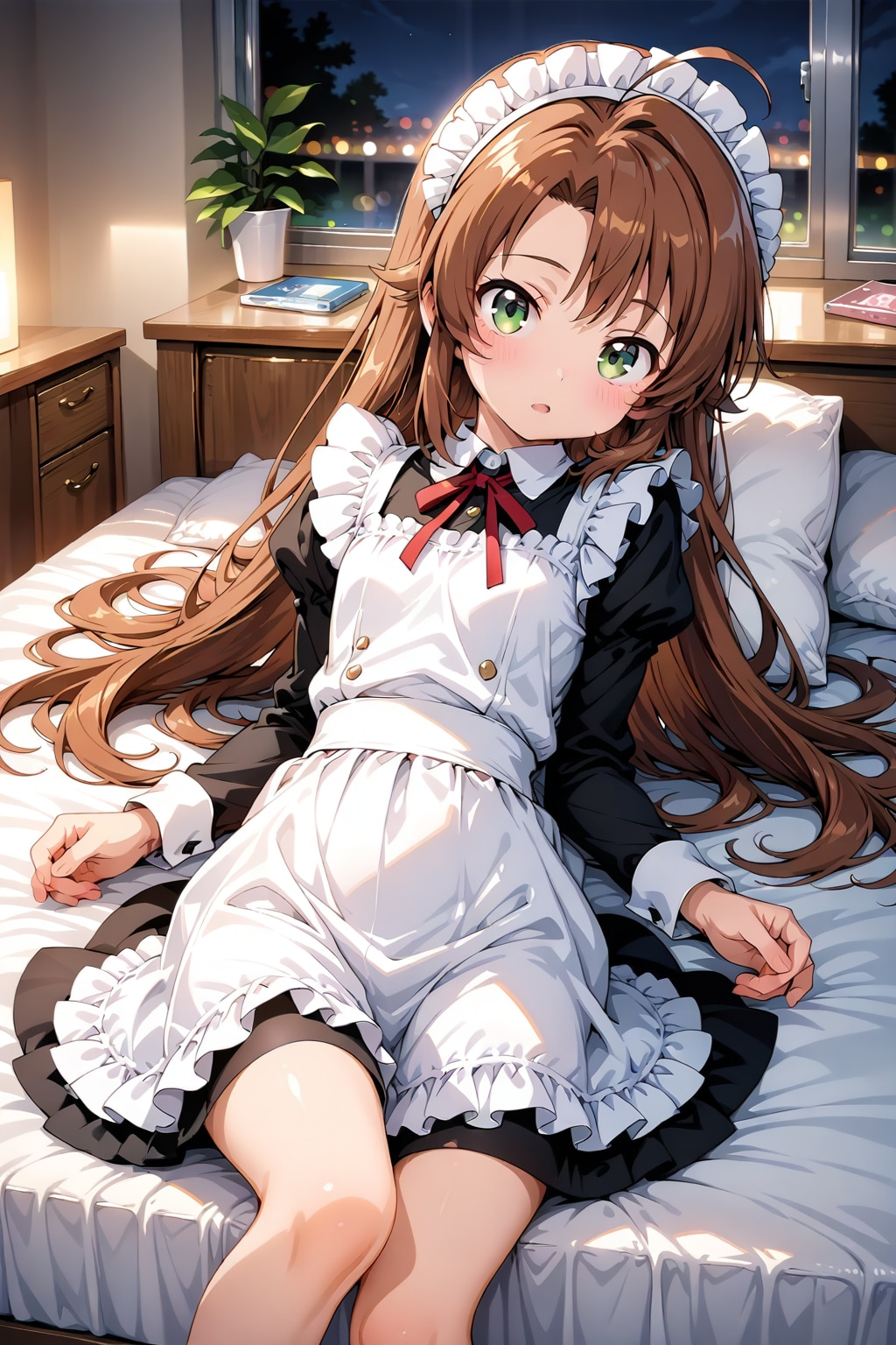 メイド服の女の子