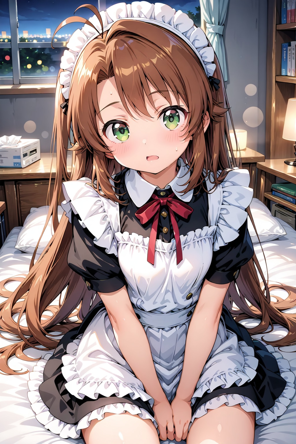 メイド服の女の子