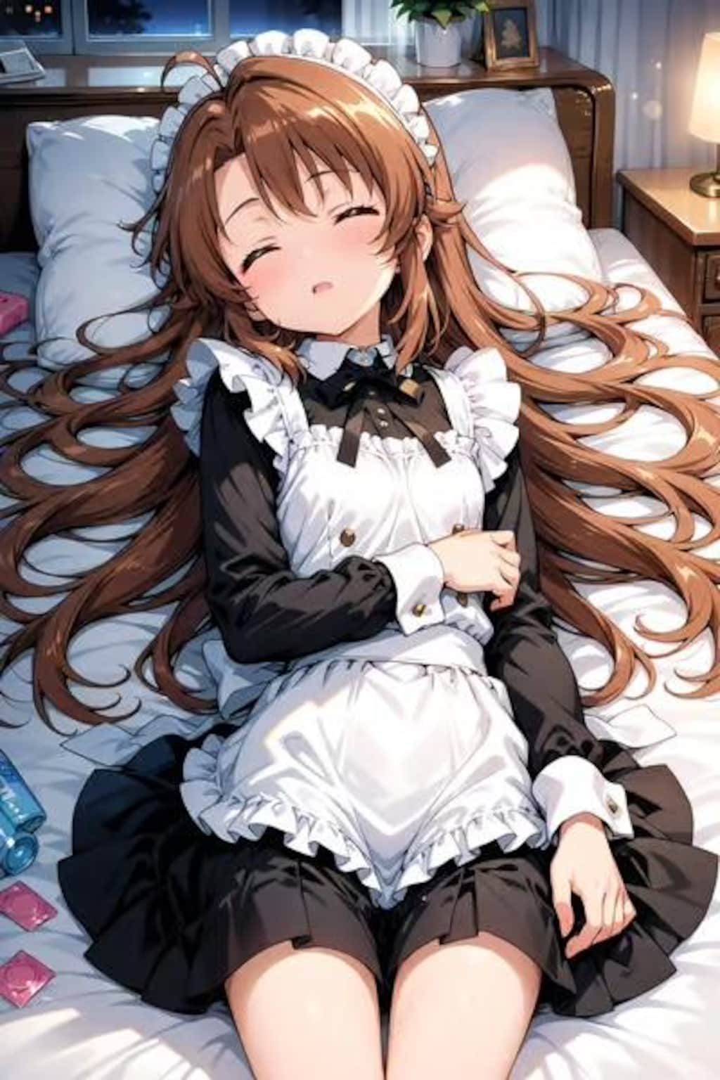 メイド服の女の子