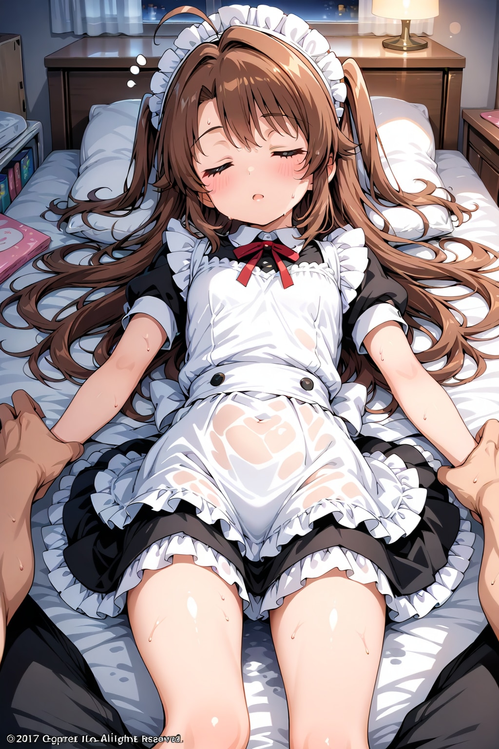 メイド服の女の子