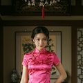チャイナドレスの女性　QIPAO 3枚目