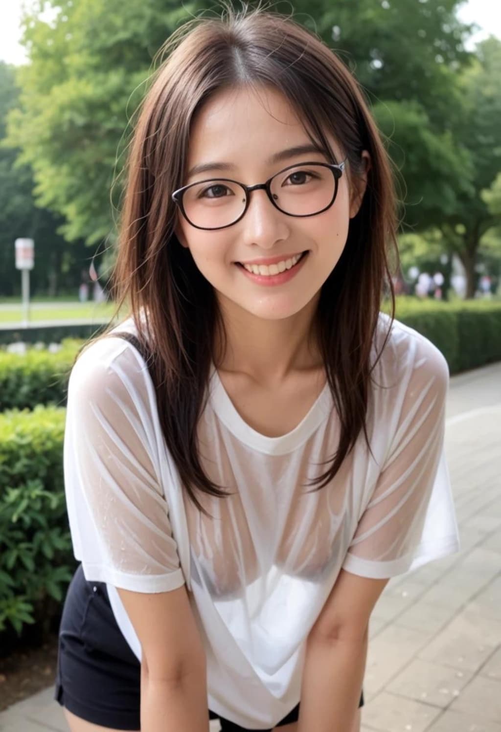 透け乳ちらちら①🔞