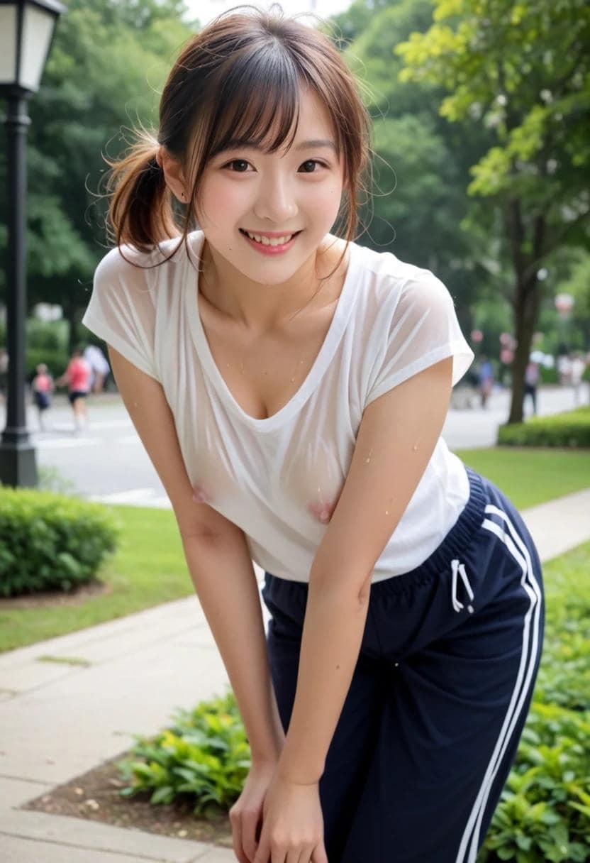 透け乳ちらちら①🔞