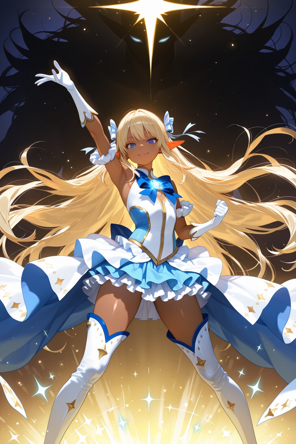 エルフ魔法少女