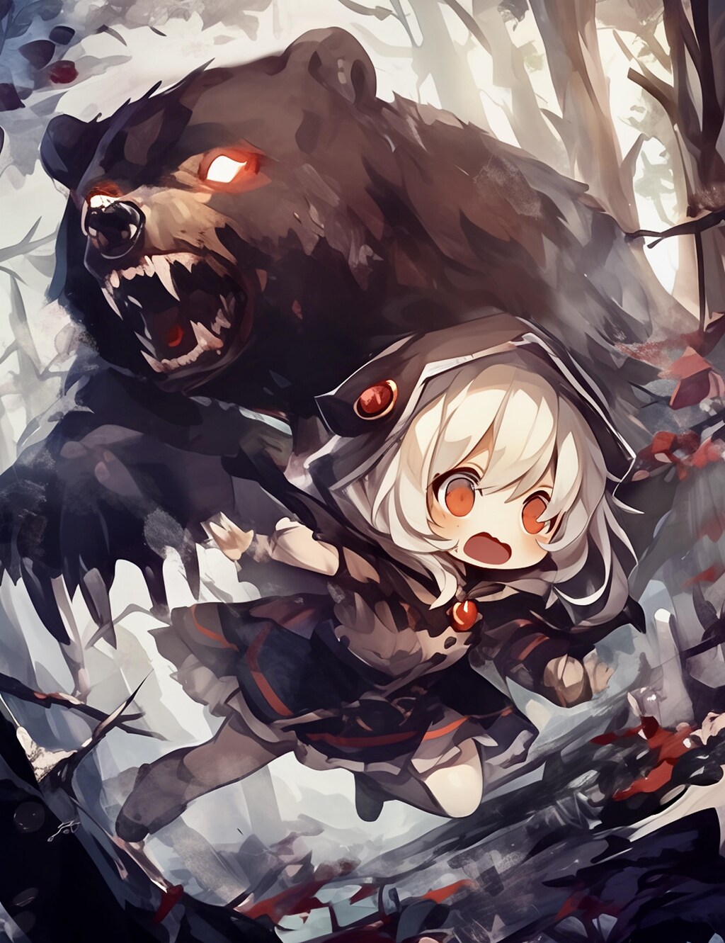 序盤で戦っていけない敵✖︎くま娘🐾