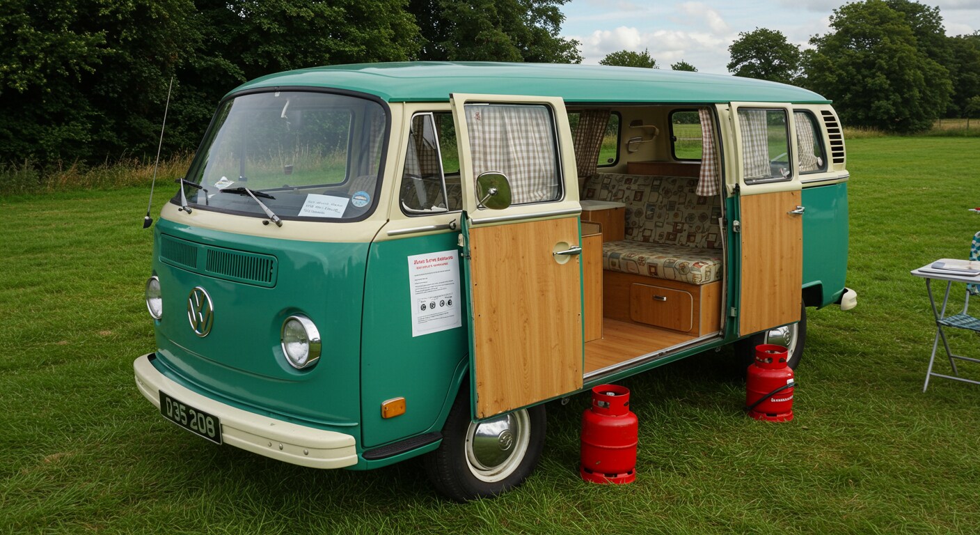 フォルクスワーゲンサンババスキャンピングカー | の人気AIイラスト・グラビア