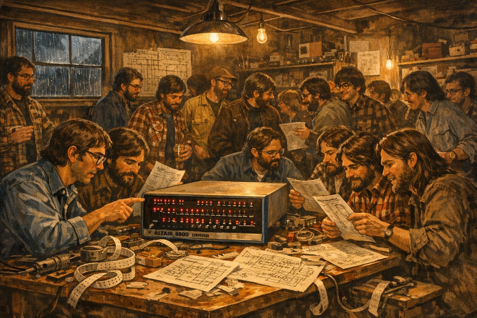The fervor of the early days of personal computing | の人気AIイラスト・グラビア