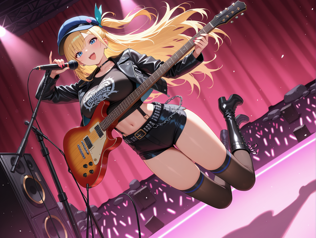 バンドボーカルのナミちゃん