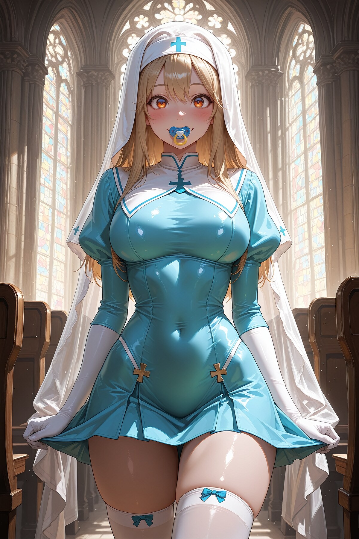 ある意味バブみのある修道女