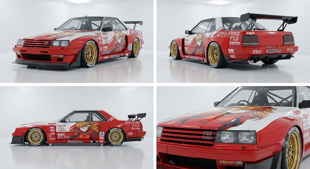 R30新世紀エヴァンゲリオン痛車レーシングカー