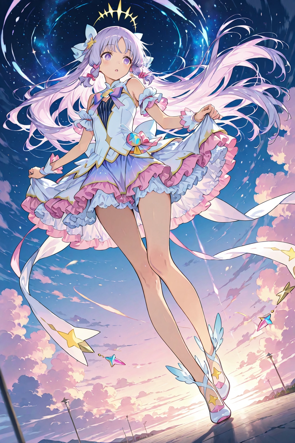 朝までお仕事 | の人気AIイラスト・グラビア