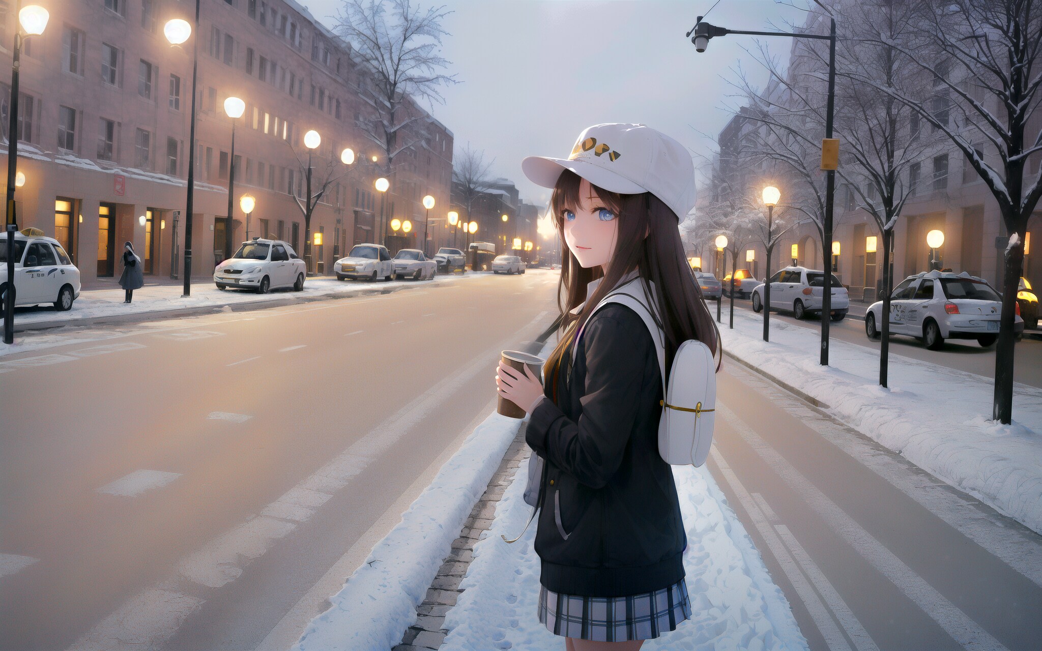 バスを待ちながら