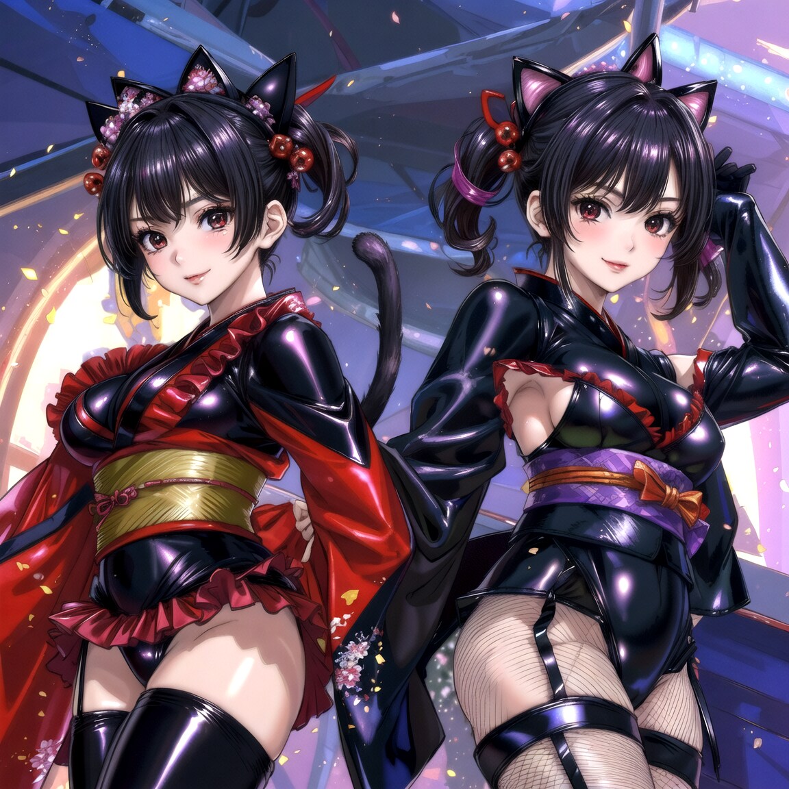 猫メイド忍者