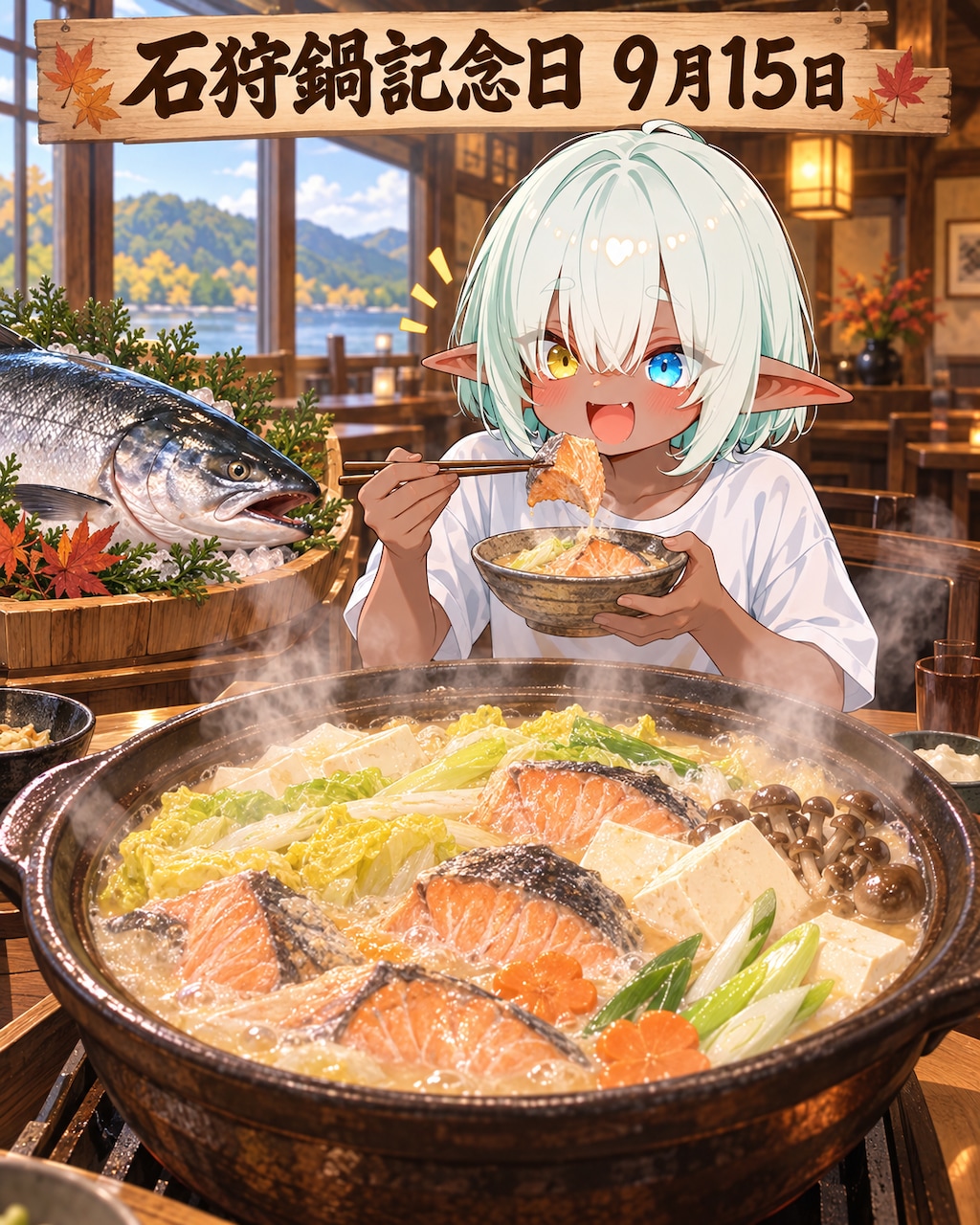 [今日は何の日 9/15] 石狩鍋記念日