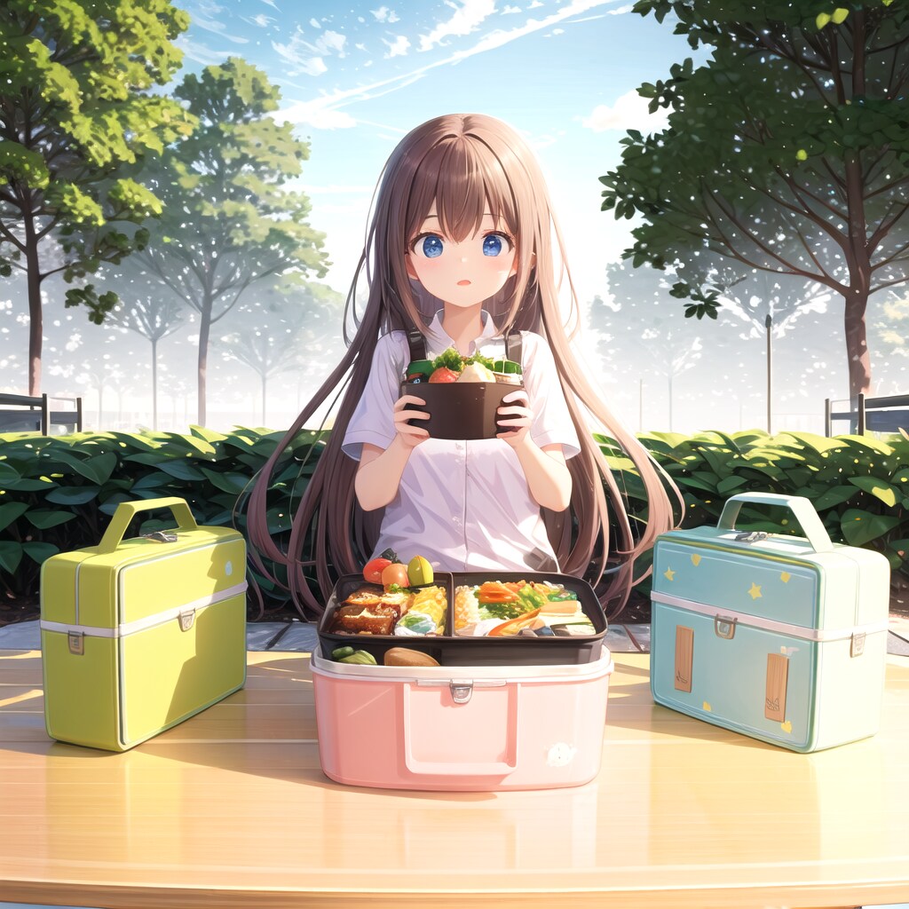 7月3日のお弁当トライ | の人気AIイラスト・グラビア