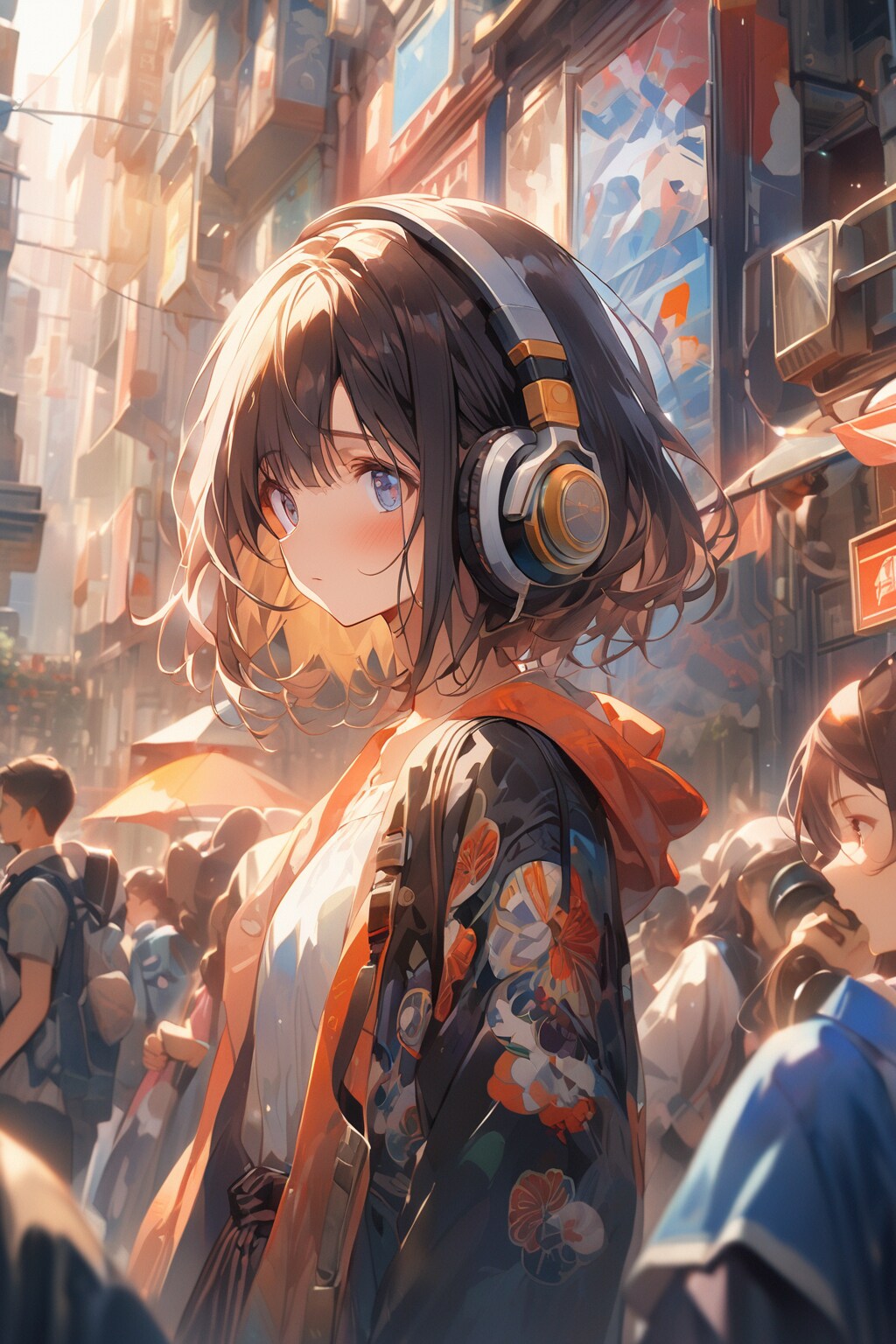 ヘッドフォン | の人気AIイラスト・グラビア