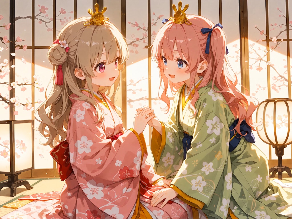 ふたりはおひなさま #4 - 今年も仲良く