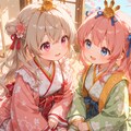 ふたりはおひなさま #4 - 今年も仲良く 3枚目