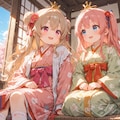 ふたりはおひなさま #4 - 今年も仲良く 2枚目