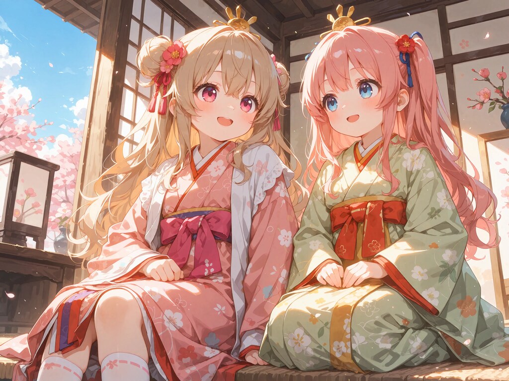 ふたりはおひなさま #4 - 今年も仲良く