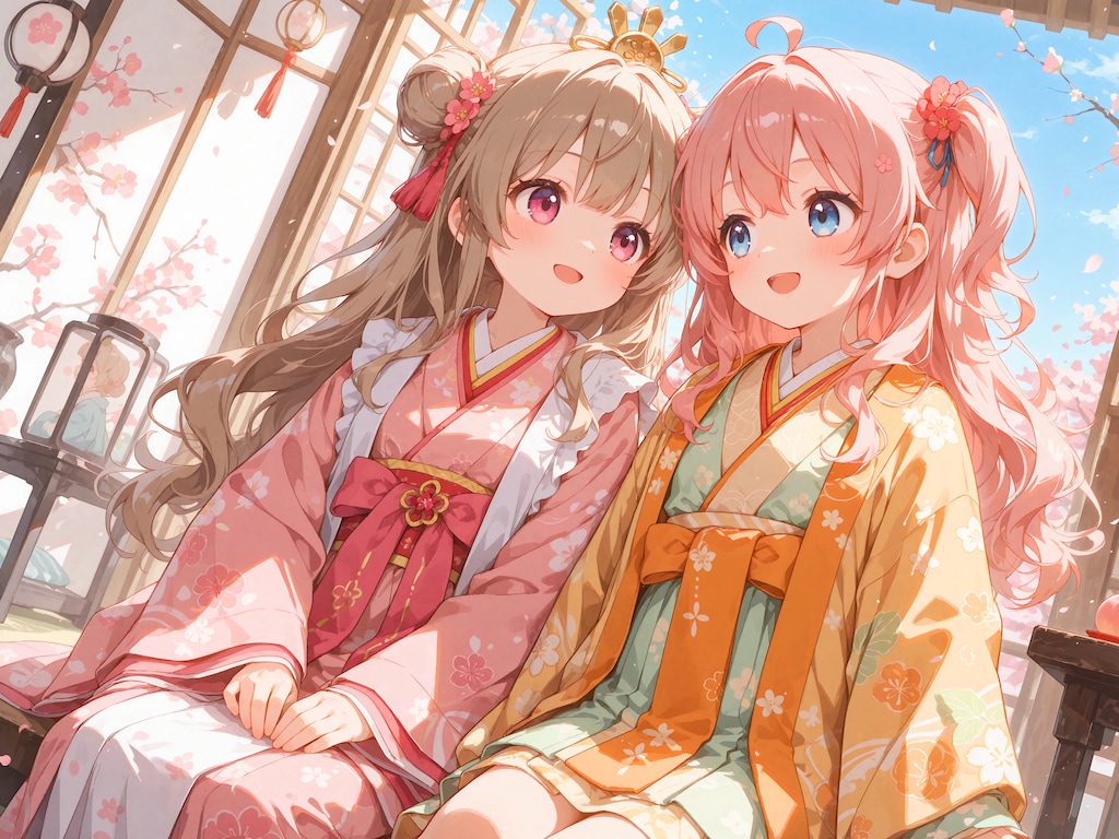 ふたりはおひなさま #4 - 今年も仲良く