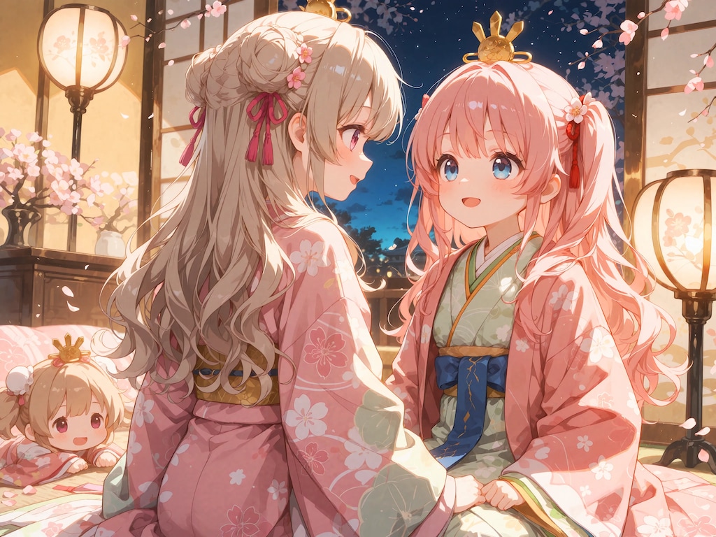 ふたりはおひなさま #4 - 今年も仲良く