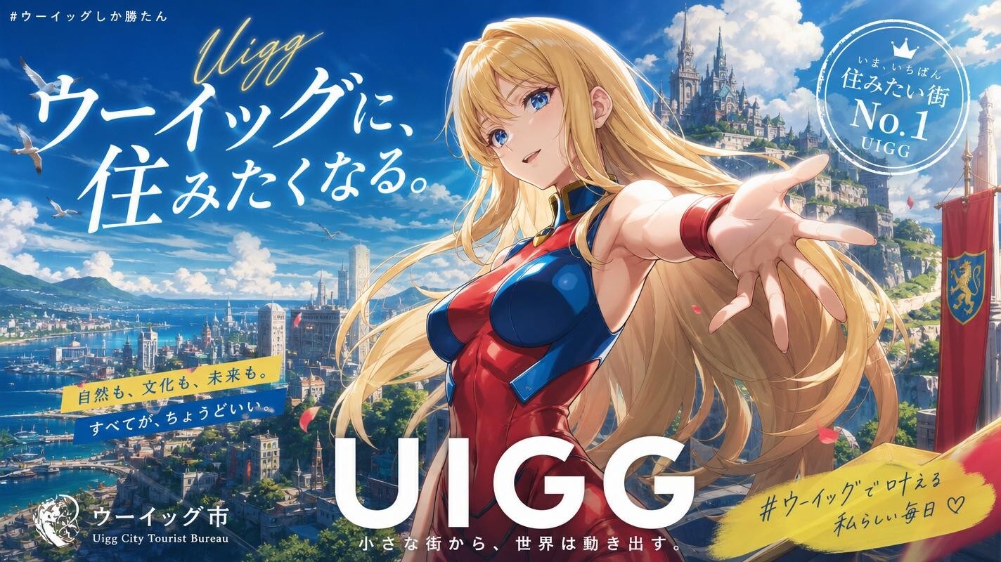 ウーイッグに、住みたくなる。