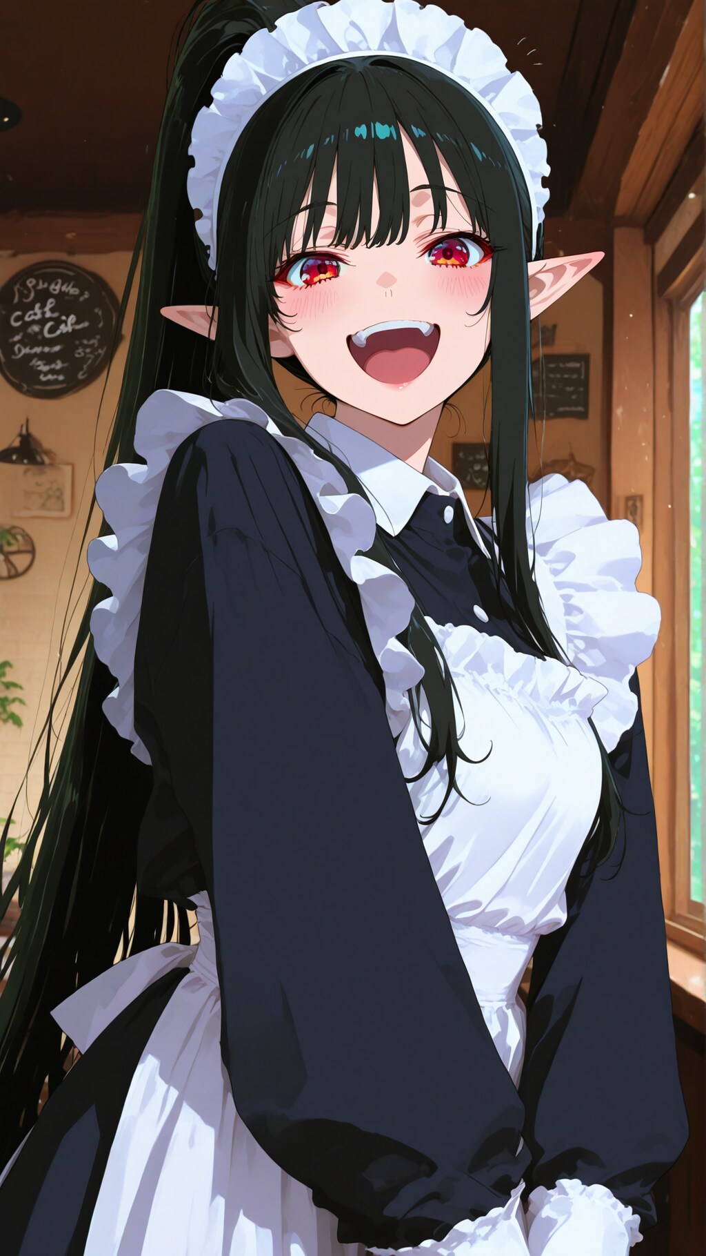 エルフのメイドさん