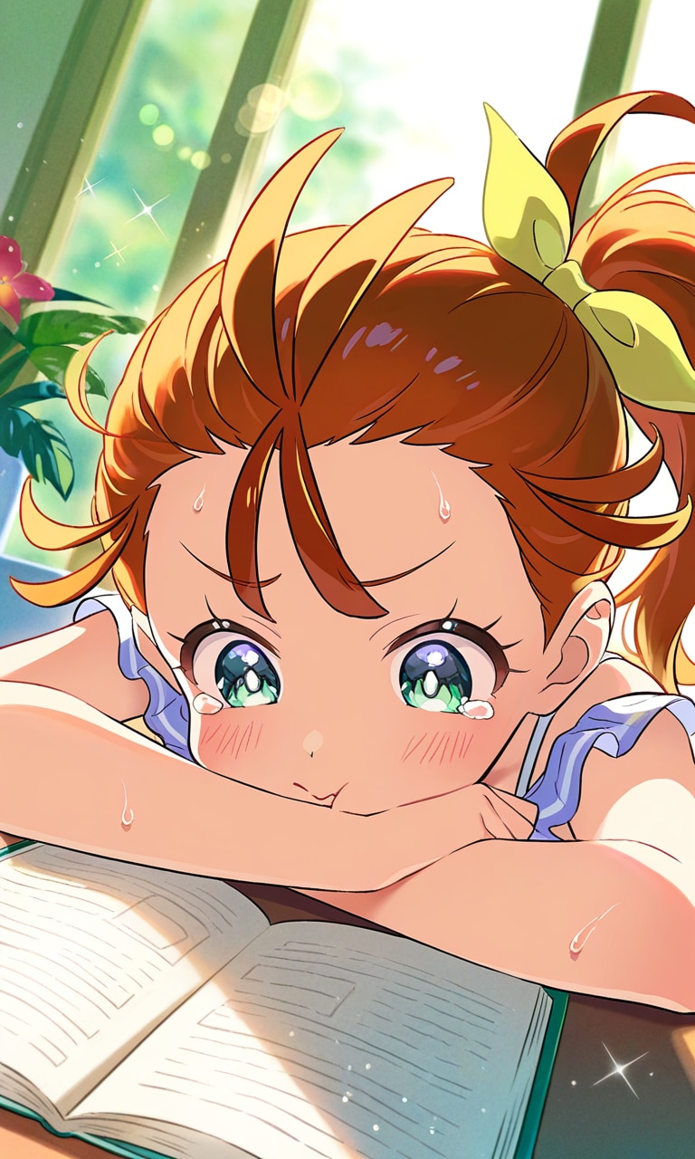 夏休みの宿題📒夏海まなつ。 | の人気AIイラスト・グラビア