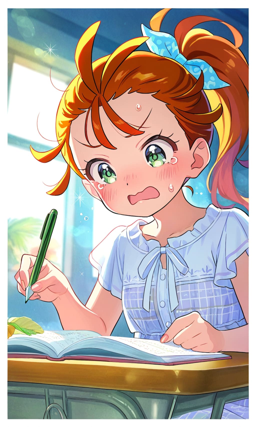 夏休みの宿題📒夏海まなつ。