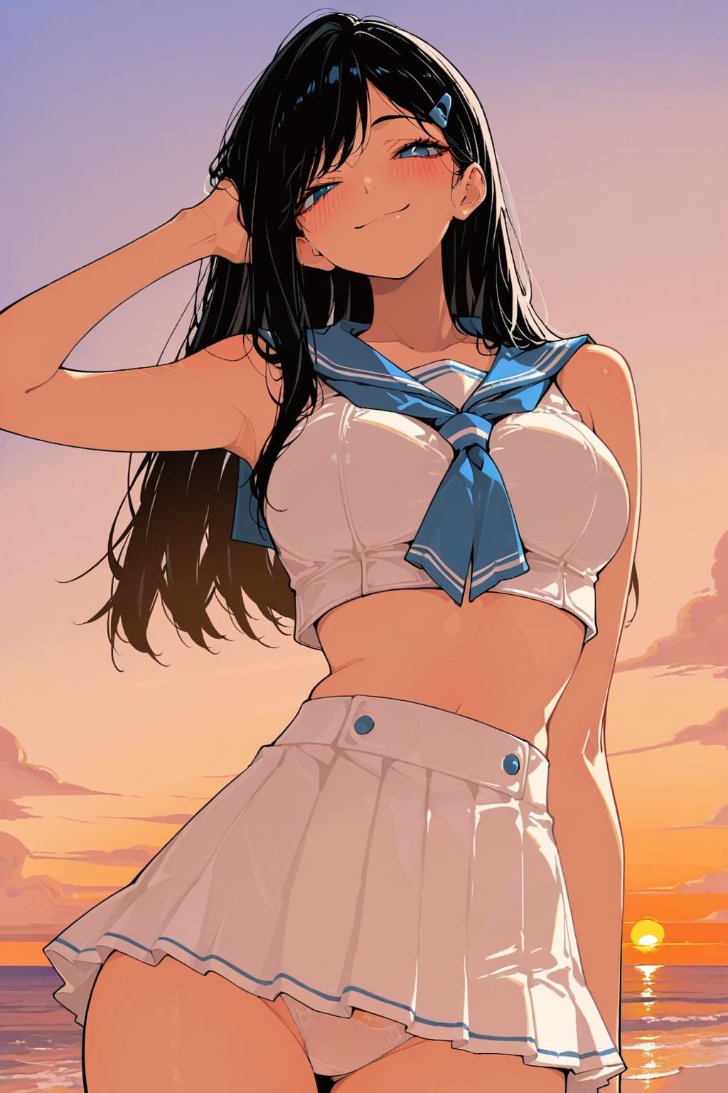 APRICOT : 夕暮れのパンチラ