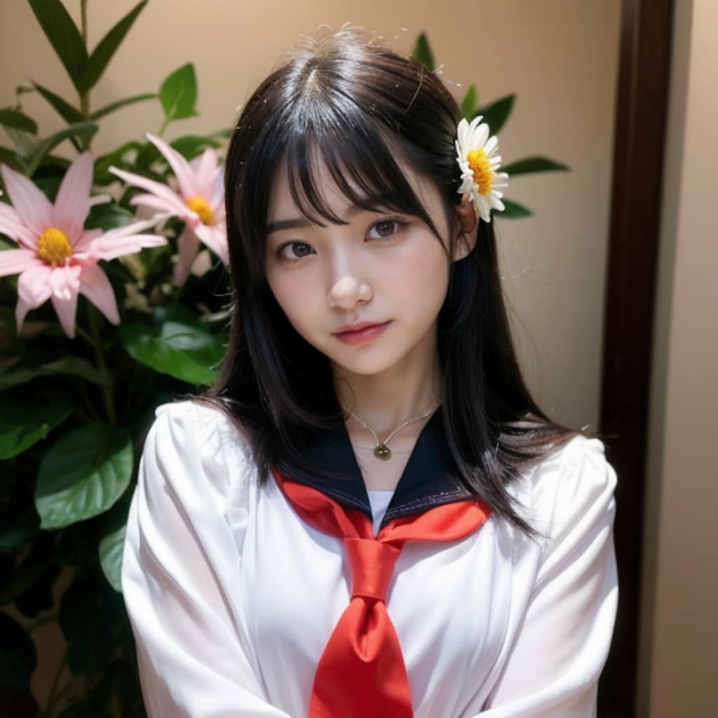 花を贈りそうで贈らなっ娘ちゃん