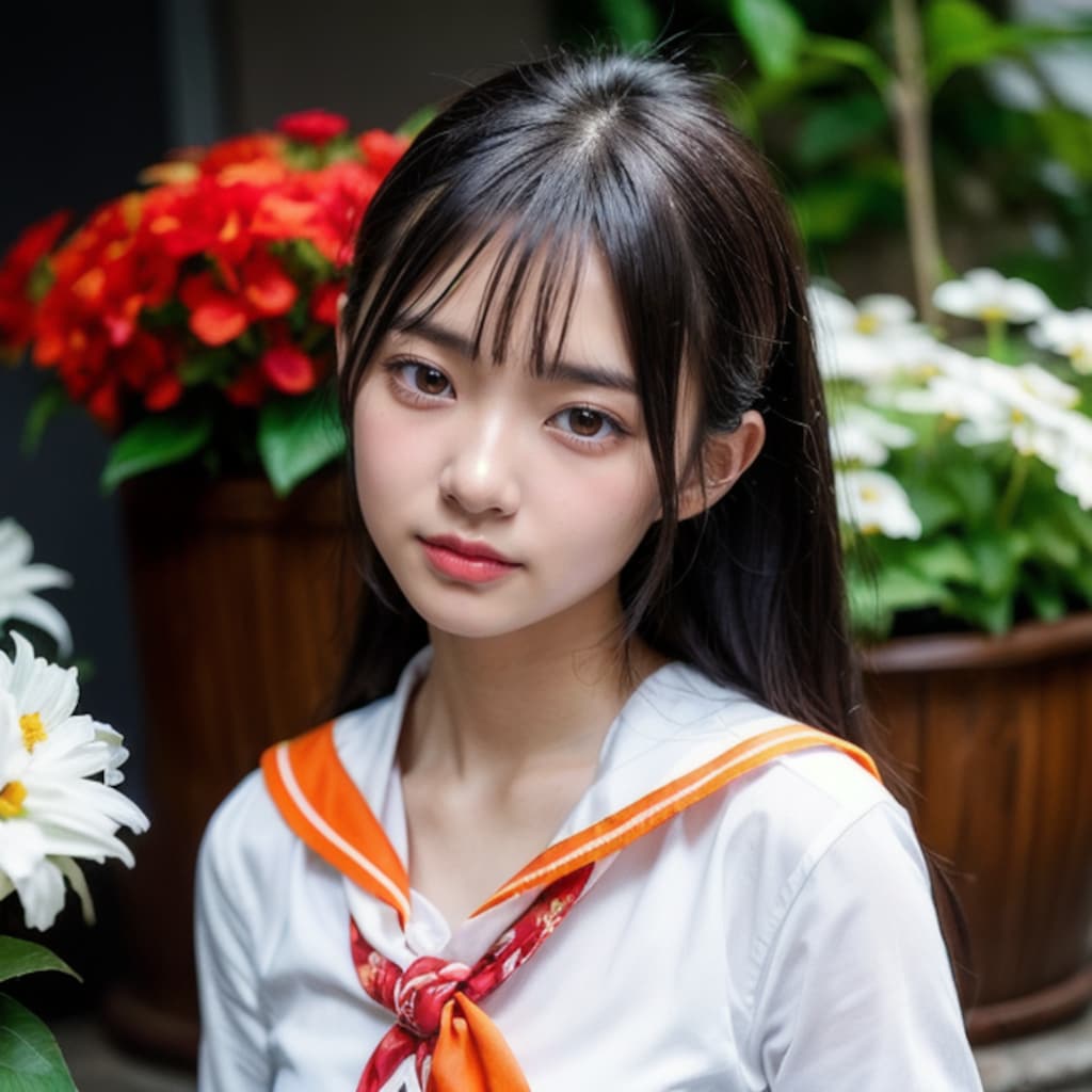 花を贈りそうで贈らなっ娘ちゃん