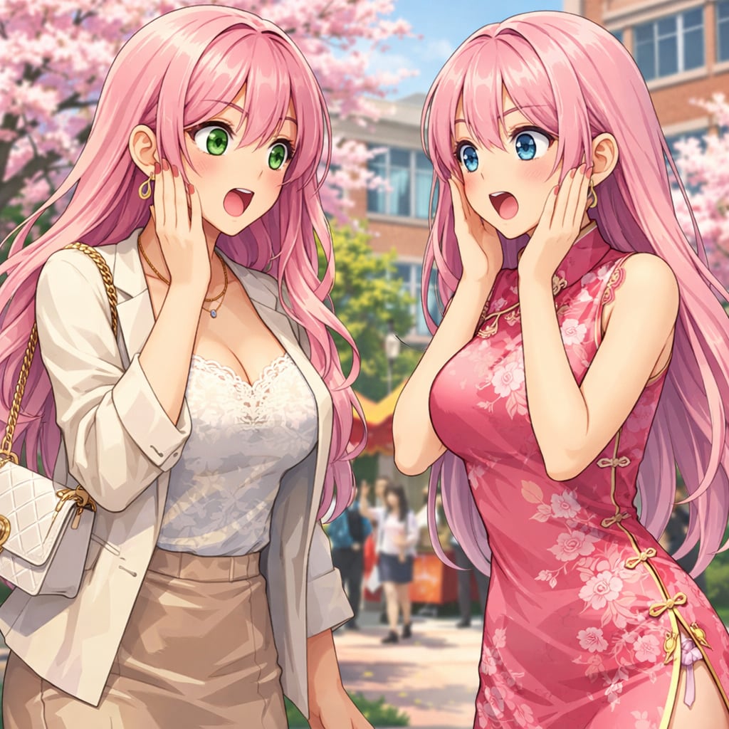 そっくりな二人