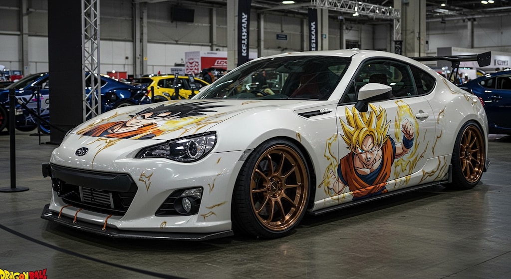 ドラゴンボール痛車BRZ 再リメイク版