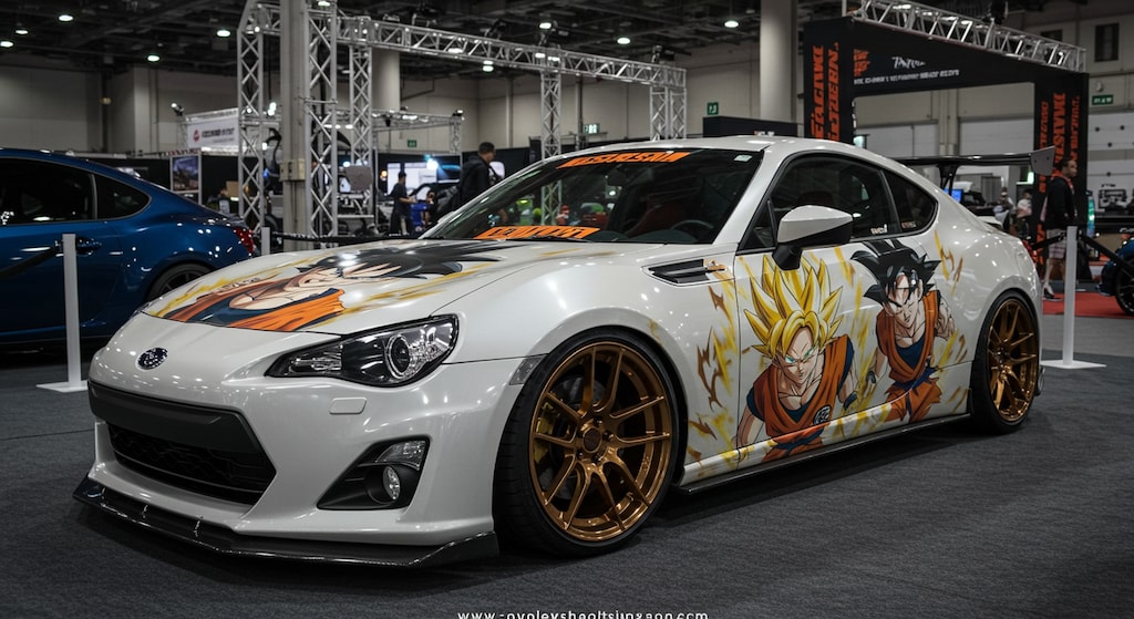 ドラゴンボール痛車BRZ 再リメイク版