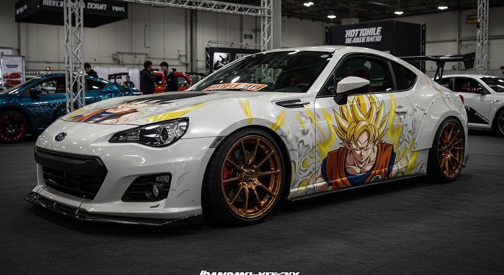 ドラゴンボール痛車BRZ 再リメイク版