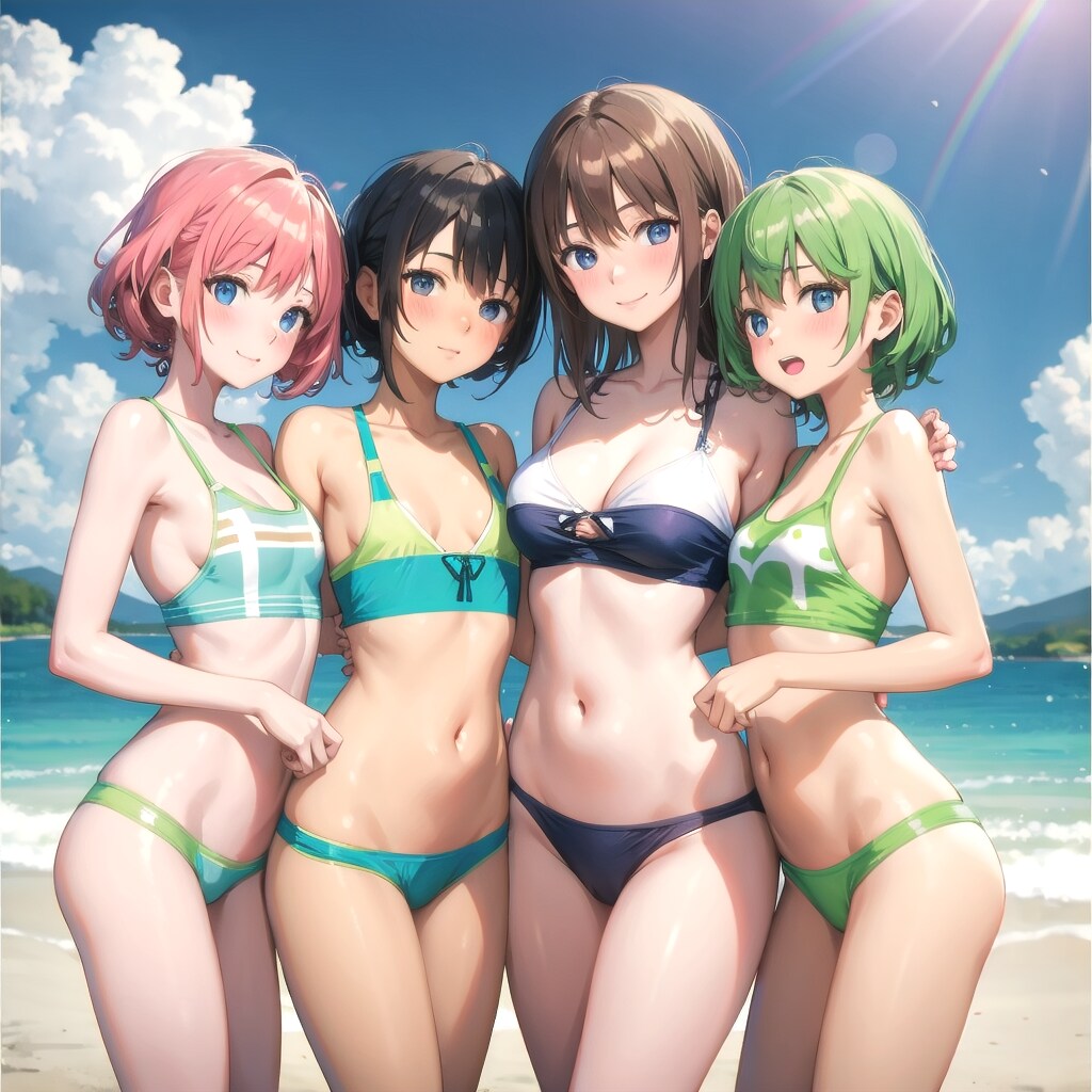 虹のサマービーチ