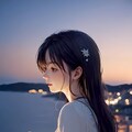 🎶夏の夜　君恋しとて　星の影 4枚目