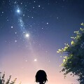 🎶夏の夜　君恋しとて　星の影 5枚目