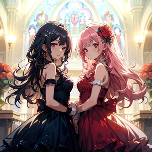 双子の舞踏会 | の人気AIイラスト・グラビア