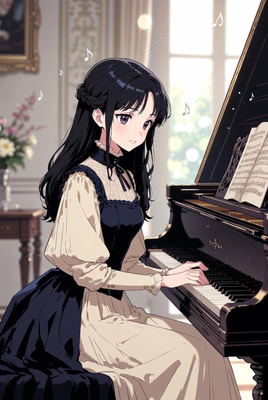 貴族令嬢（ピアノ）