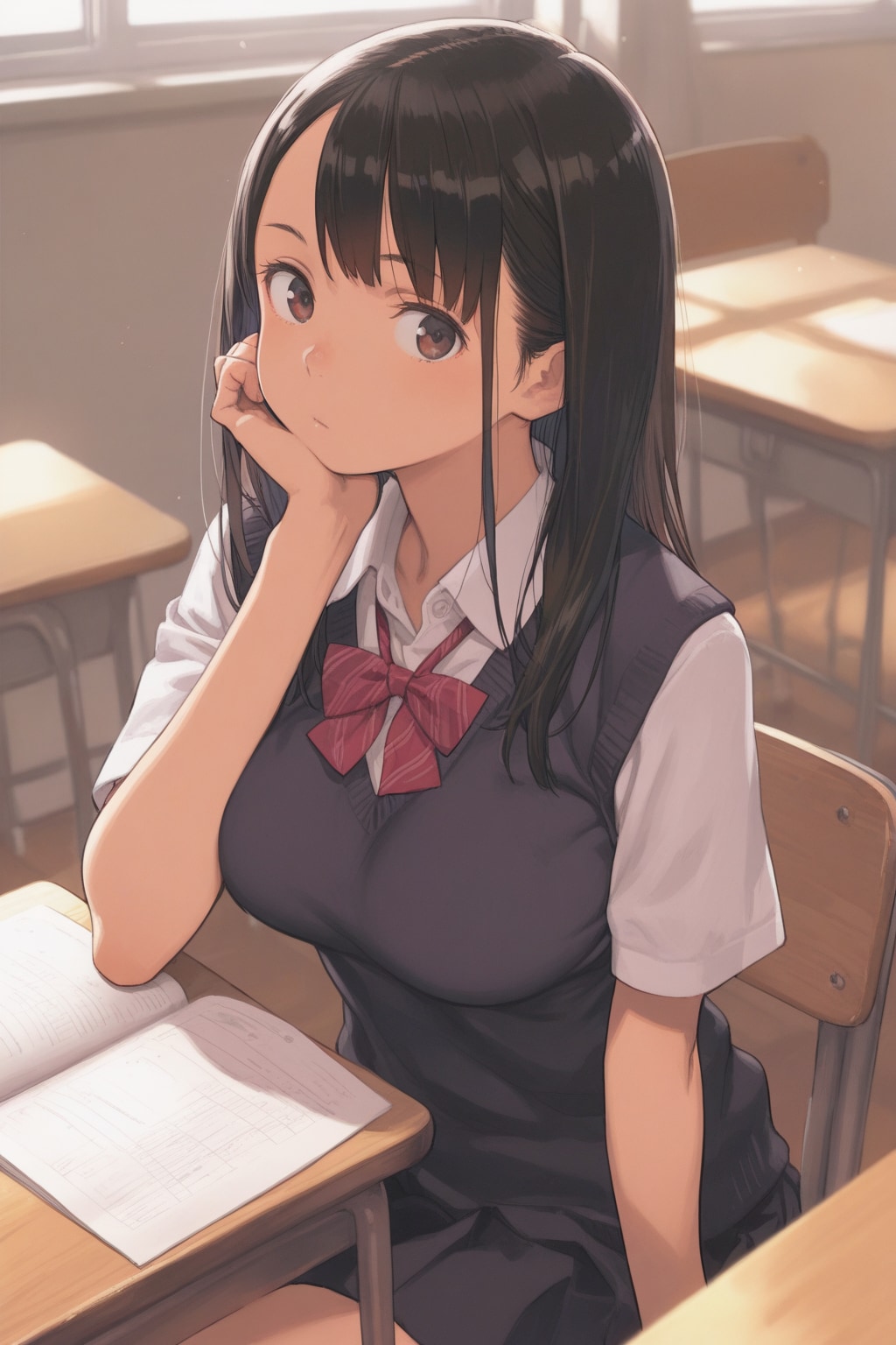 女学生 | の人気AIイラスト・グラビア