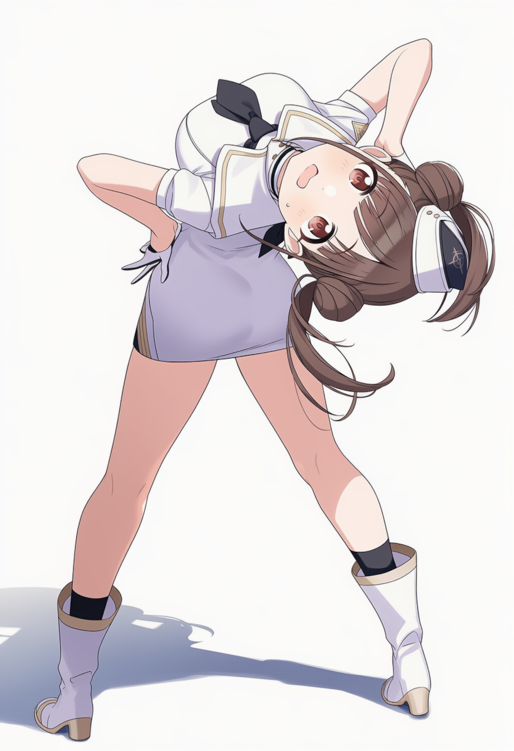 ブルアカオペレーター服　後ろ反り60