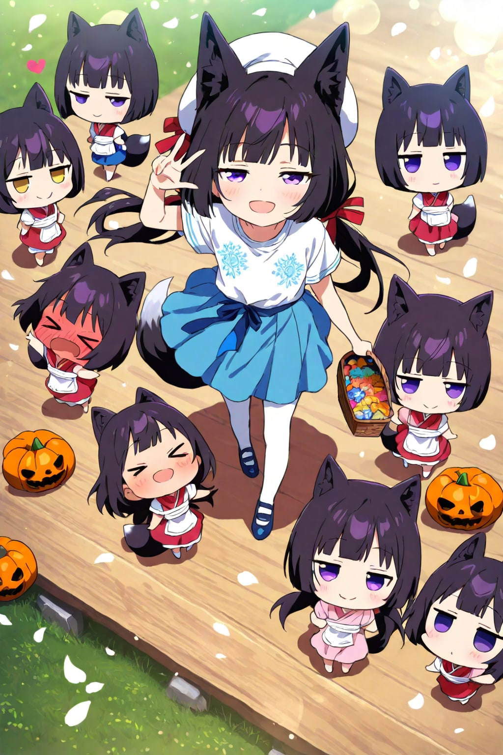 FENRIRさんが、軽めのいたずらしてきた-。