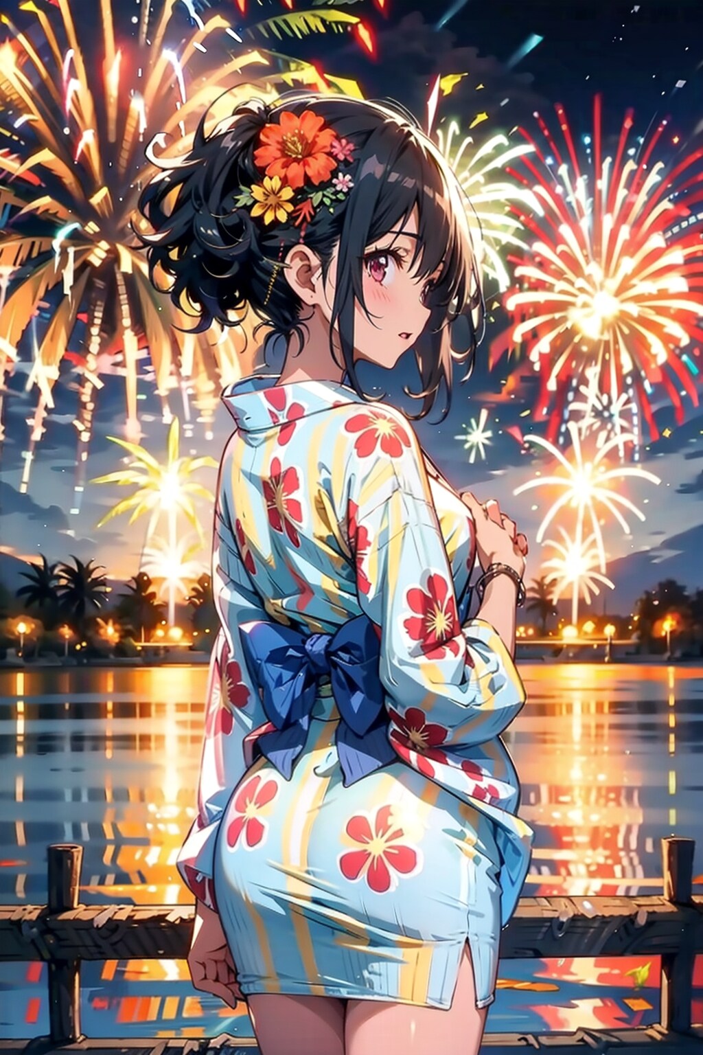 浴衣 | の人気AIイラスト・グラビア