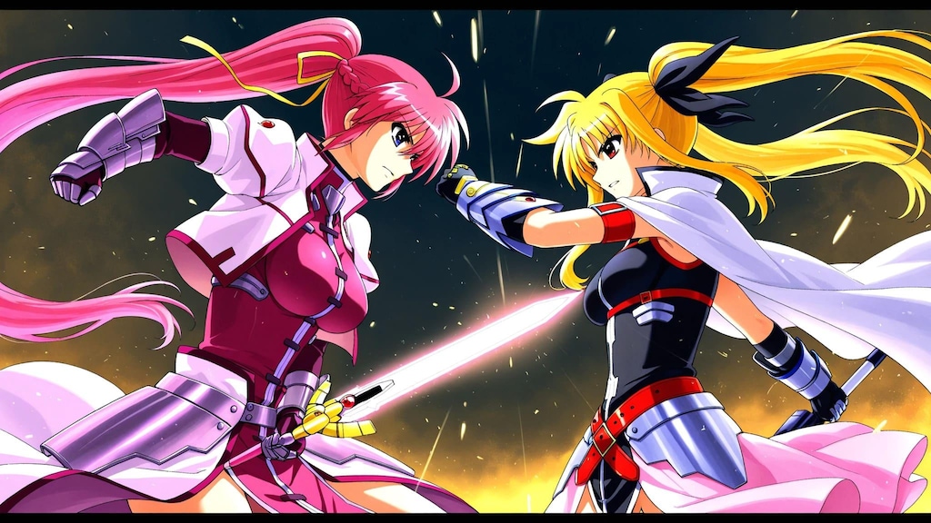 魔法少女リリカルなのはAs　バトルシーン